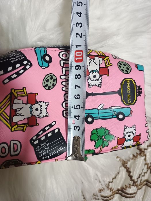 Косметичка marc tetro рожева westie dog песик собачка Вест хайленд