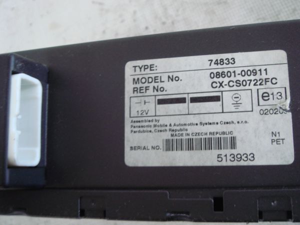 Leitor CD Changer TOYOTA Avensis Liftback (_T25_)