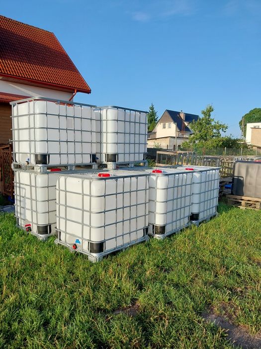 Zbiorniki 1000 ltr, Mauzer,czyste