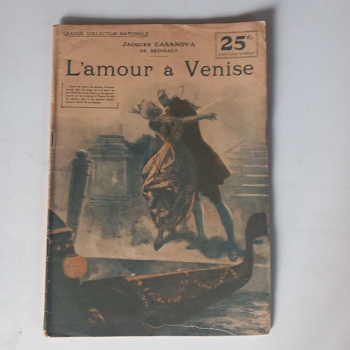 Romance em revista antiga