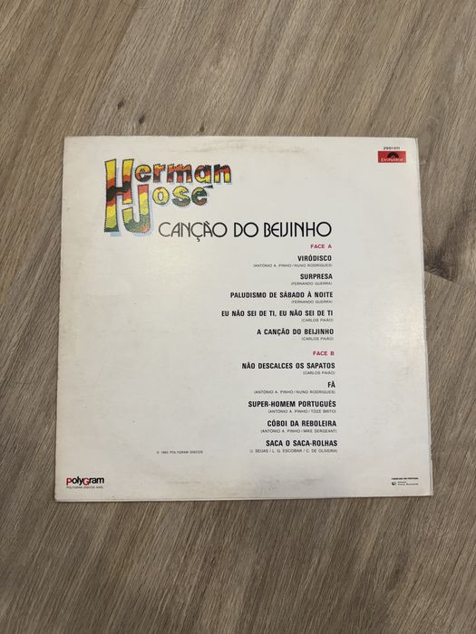 Disco vinil Herman José - Canção do Beijinho