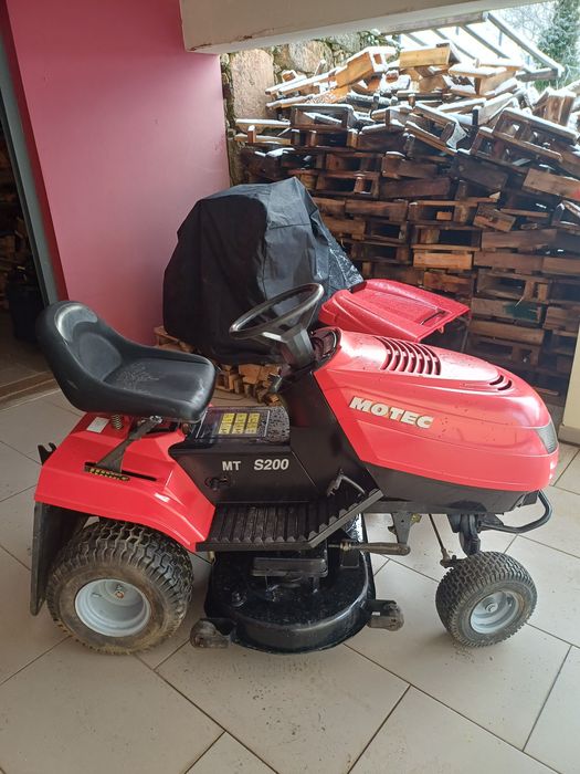 Trator corta relva com cesto 12.5cv