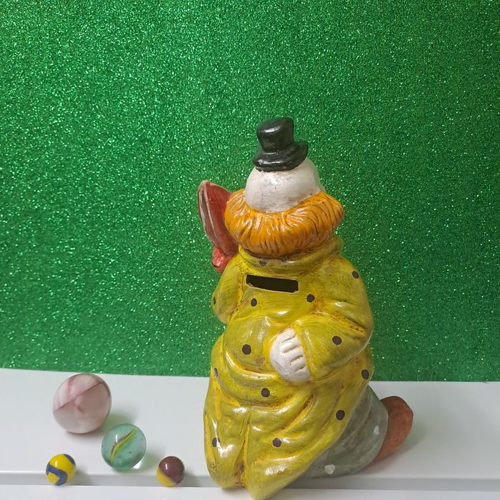 PALHAÇO  mealheiro   Antigo
