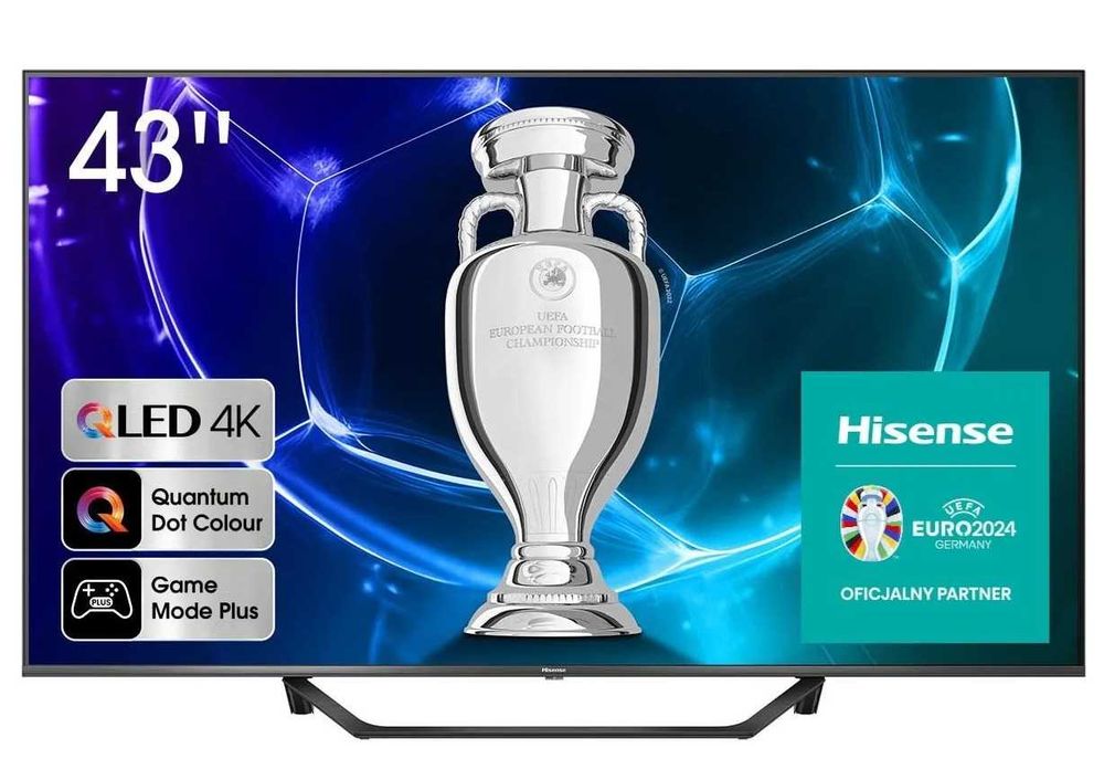 QLED 43"  4K Smart-tv gwarancja