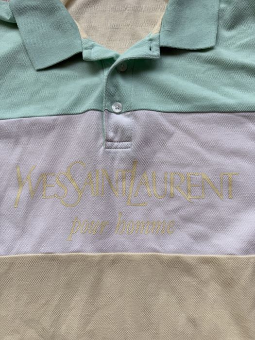 Футболка поло YSL YvesSaintLaurent