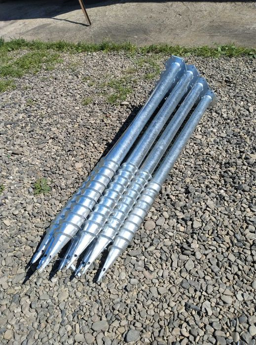 геопалі гвинтові сваї • геошурупи + установка винтовых свай