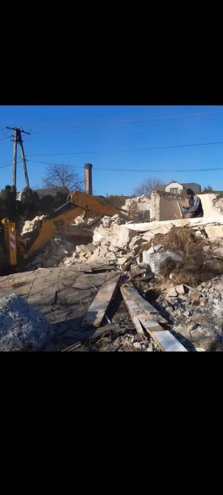 Wyburzenia rozbiórki wywóz gruzu papy śmieci po budowlanych