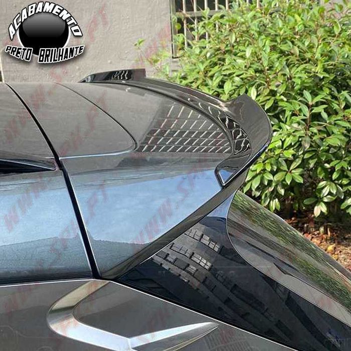 Aileron Traseiro - Hyundai Tucson (2021-) - Fabrico em Plástico ABS - Acabamento Preto Brilhante - Novo
