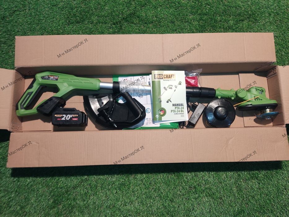 Акумуляторний тример коса Procraft  PTA24BL