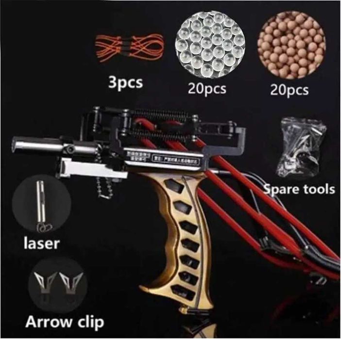 Proca na bełty myśliwska bloczkowa profesjonalna 1/3 ceny