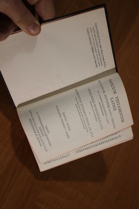 Łaciński Nowy Testament - Novum Testamentum Latine