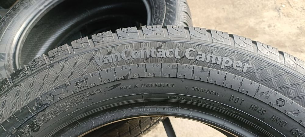 6x opon (nr.1258) 255/65R18CP 120R Continental VanComtactCamper