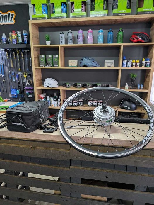 Електричний набір вел (мотор-колесо) 20/24/26/28/29" 350/500ВТ 12-24Аг