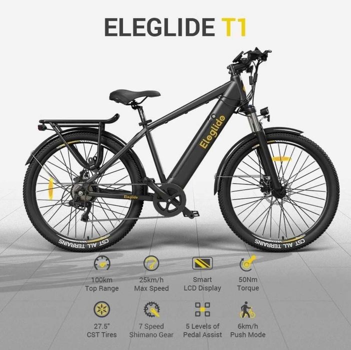 Bicicleta eléctrica 32Km/h 450W 100km autonomia