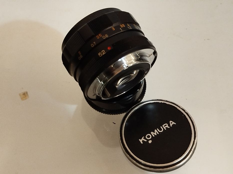 Konica Hexanon AR 52mm f1.8 - objectiva em bom estado