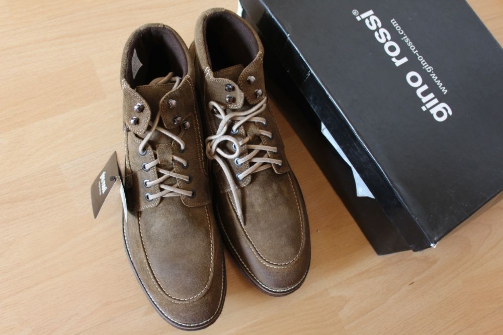 nowe skórzane półbuty Gino Rossi rozmiar 45