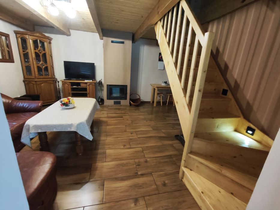 Domek letniskowy Pietryna Jacuzzi Sauna Balia Kajak Chańcza Do wynajęc