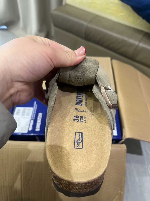 Birkenstock Boston brązowe 41