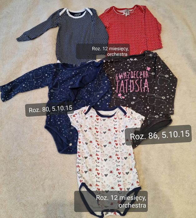 Body dziewczęce, zimowe roz. 86
