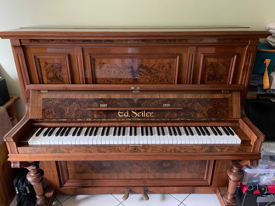 Pianino Ed.Seiler, po renowacji, stan perfekcyjny
