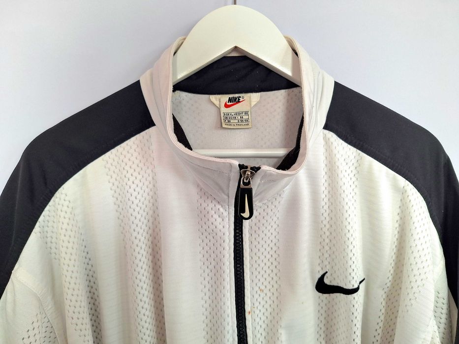 Bluza sweter kurtka dres NIKE czarno biała XL
