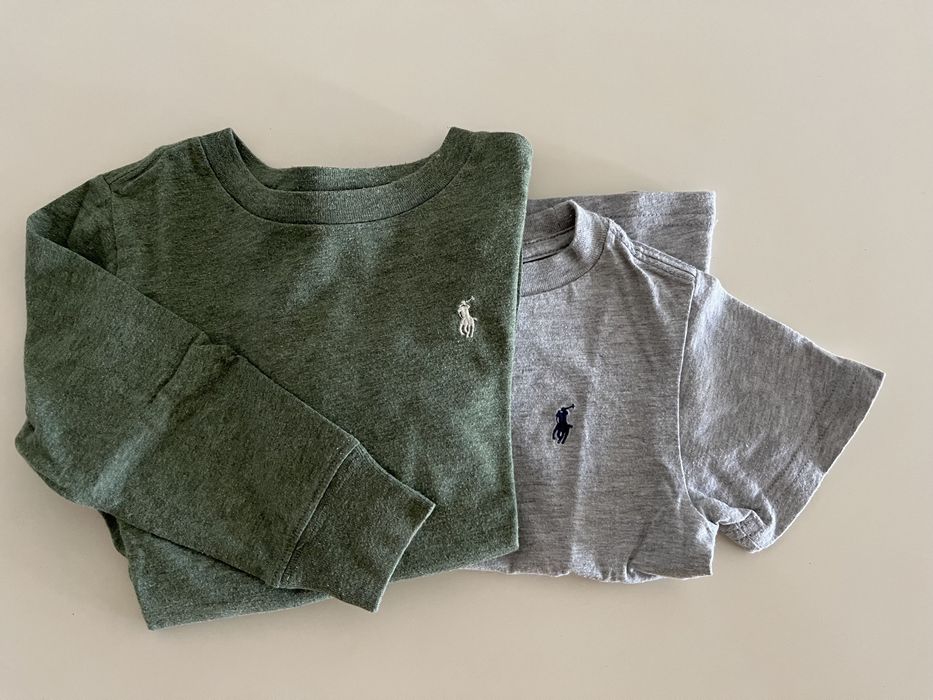 Tshirt e long sleeve Ralph Lauren 2 anos