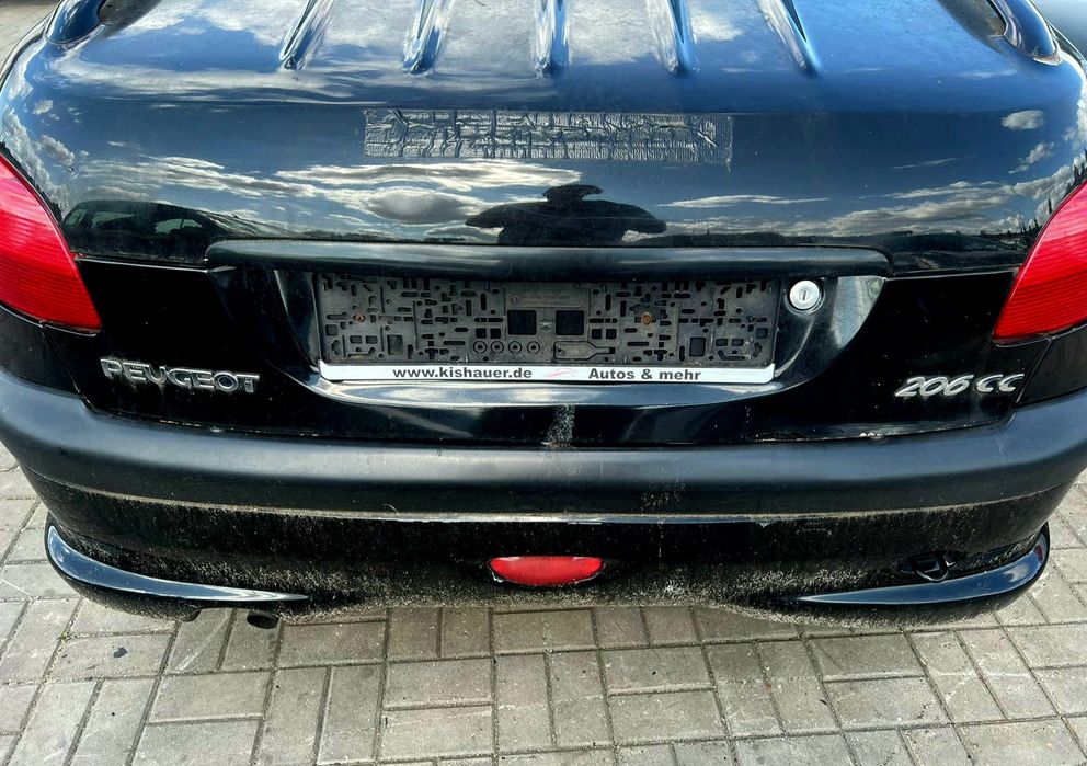 Peugeot 206cc 1.6benzyna 2002rok z Niemiec