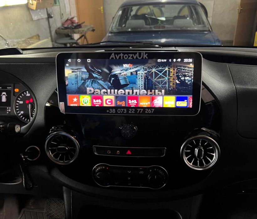 Магнітола Mercedes VITO w447 VIANO V-class Metris Віто CarPlay Андроїд