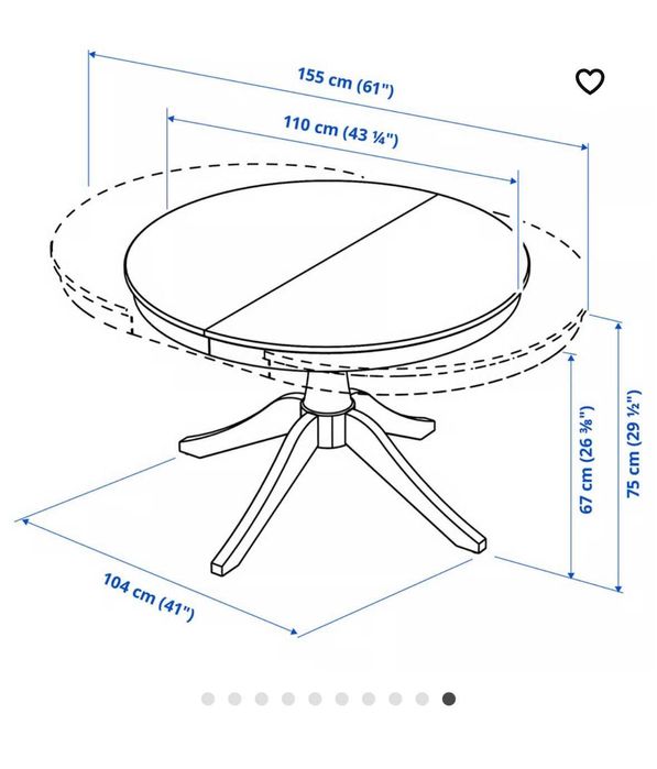 Mesa de jantar IKEA