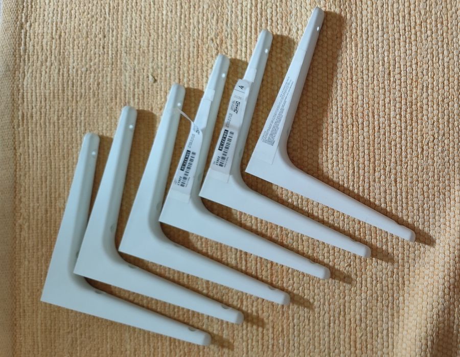 Suporte de plástico para prateleira IKEA