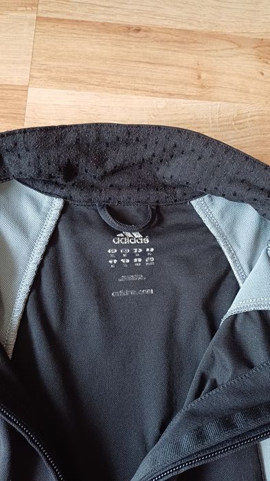 Kurtka męska bluza Czarna Adidas na zamek rozmiar XL