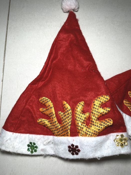2 gorros de natal