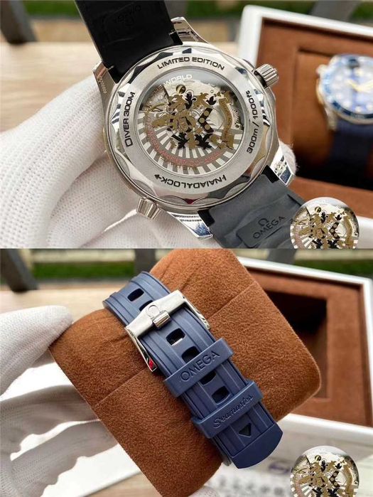 Годинник автоматичний Omega Seamaster Diver 300M with a laser-engraved design Bond 007 210.31