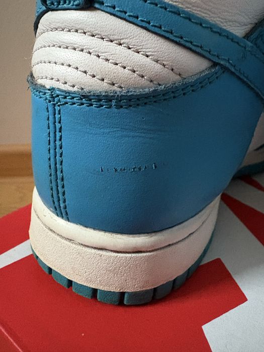 Nike Dunk High Retro Niebiesko/Białe