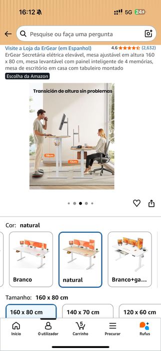 Mesa escritório