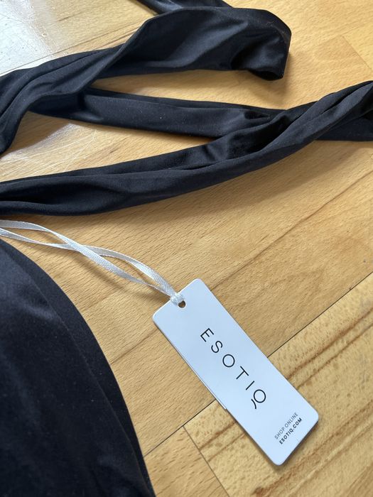 NOWY strój kąpielowy Esotiq L 75D czarny jednoczęściowy