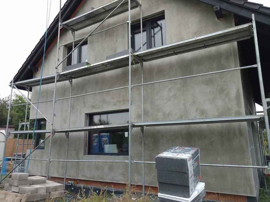 Wykonanie ociepleń i tynków zewnętrznych