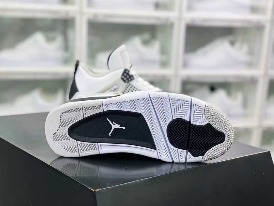 Buty koszykarskie AJ4 "biało-szare" buty męskie 36-44