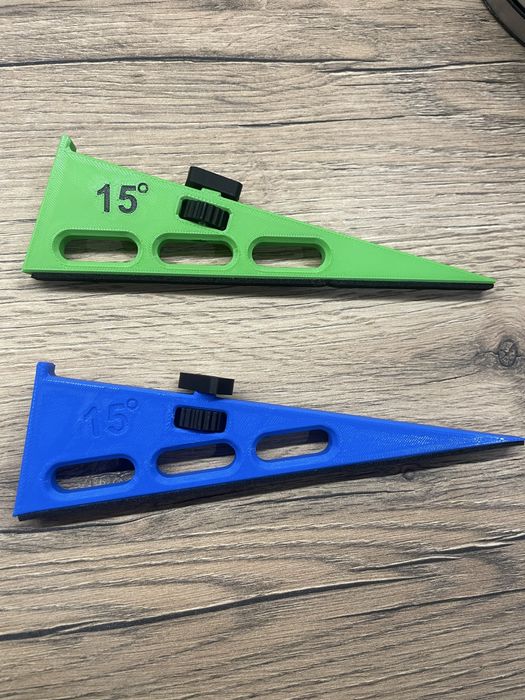 Klin 15 stopni do szyny Festool i Makita cięcie  60 stopni