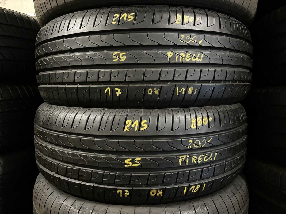 2X Opony Letnie 215/55R17 PIRELLI SCORPION VERDE 8MM 2018R JAK NOWE!