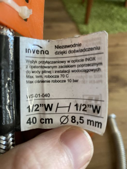 Weężyk przylaczeniowy 1/2’’’ 40 cm