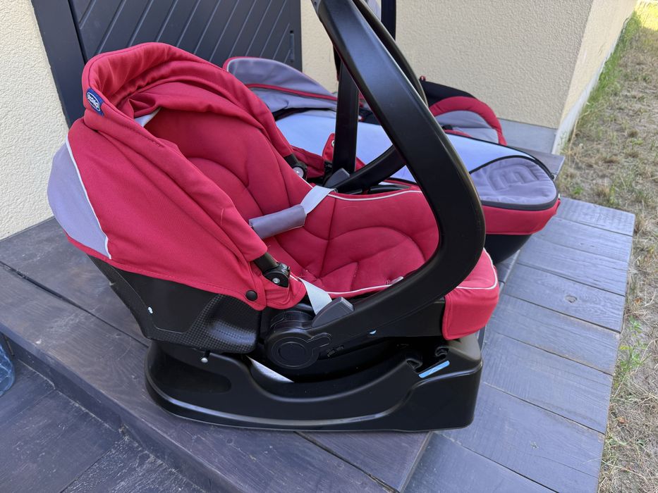 Chicco Active3 Trio 3 в 1 — коляска, люлька, автокрісло