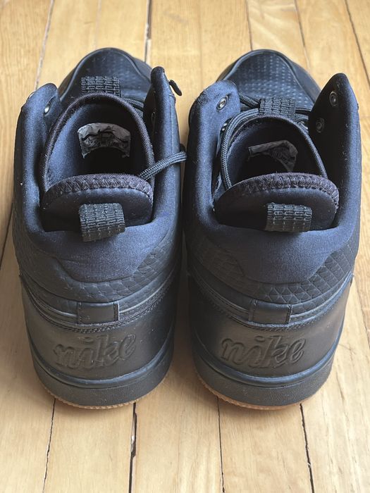 Nike Ebernon Mid Winter 45 EUR — зимові кросівки Triple Black