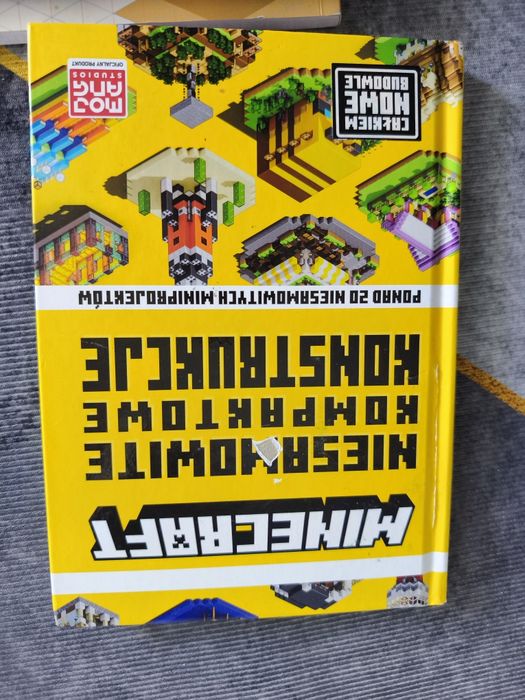 Książki Minecraft poradniki dla dzieci dla budowniczych kurs rysowania