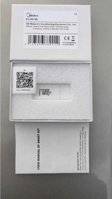 Wi-Fi модуль кодиціонер Midea Hyundai NC Clima NWF-01 EU-OSK105