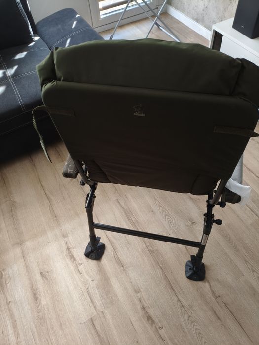 Fotel wędkarski, karpiowy firmy Nash Indulgence Hi-Back Auto Rec