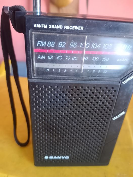 Radio portátil Sanyo