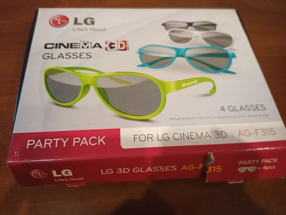3 D окуляри LG для фільмів!
