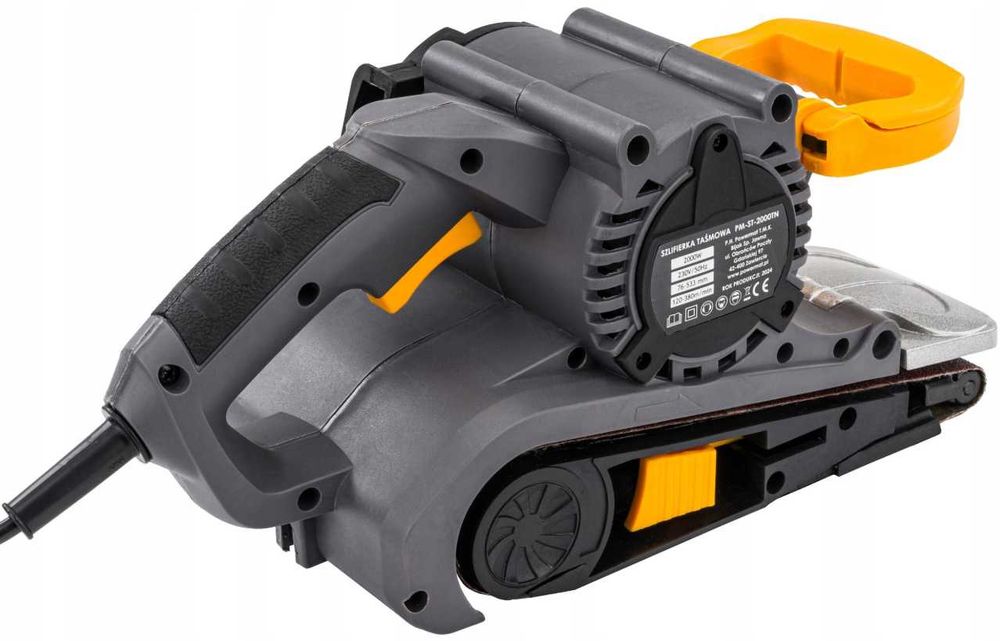 Nowa SZLIFIERKA Taśmowa Do Drewna Metalu Ręczna Stołowa 2000W + GRATIS