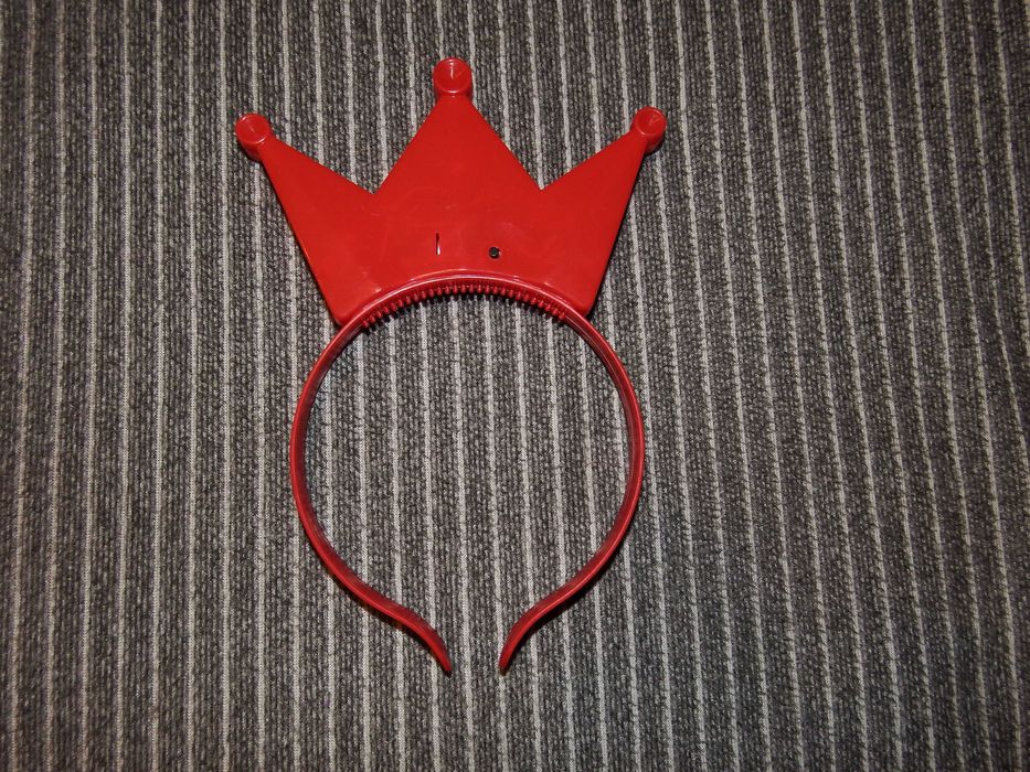 opaska dla dziewczynki korona  cekiny